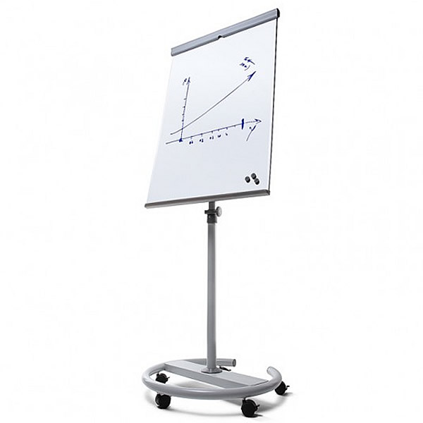 Vario 2 Magnetic Telescopic Flip Chart Easel with Side Arms